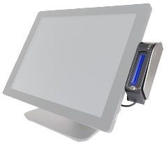 Custom America 938KY400000007 POS-X EVO-EMV6-AUG1 Augusta EMV Reader Mount for the TP6/TM6