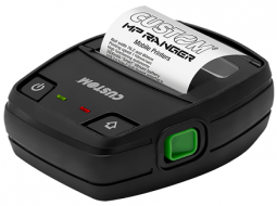 Custom America MP Ranger 911MM010100P33, 3" Rugged Mobile Printer, Wi-Fi, BT, NFC, USB-C, 2600mAh