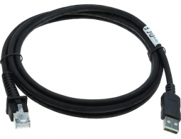 Datalogic Cable 90A052258 USB Type A TPUW Black 2 meter (6.56 feet) Straight