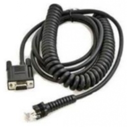 Datalogic CAB-559 Cable CAB-559, RS-232 POT@9, 9P, Female, Coiled, 2.4 m / 7.8 ft., IP67