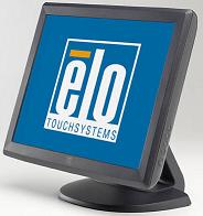 1928L Medical Touchscreen Monitor, Dark Gray with IntelliTouch, Dual Serial-USB Touch Interface