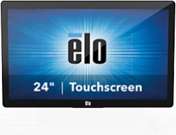 Elo E126288 2402L 24-inch LCD Desktop, Full HD, PCAP 10-touch, USB, Clear, No Stand, Black