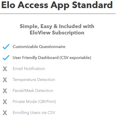 Elo Wellness-Check Kiosk