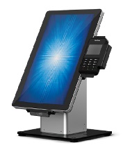 Elo E514693 Slim Self Service Countertop Stand with Support for 15-Inch to 22-Inch I-Series