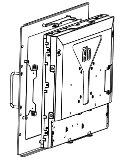 Elo E579652 Rack Mount Bracket for 19 Inch Industrial Racks - E579652