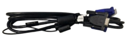 Elo E810917 RS-232 Y cable (VGA connectors plus RS232 Serial DB9 for Touch)