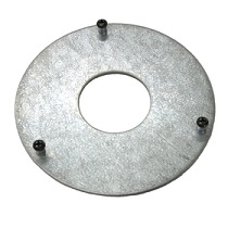 Havis 367-0683 Metal Base and Glue Pad for Havis Round Base Stands