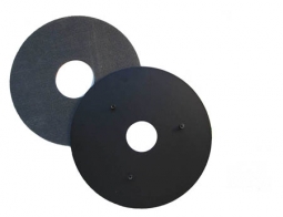 Havis 367-0731-R 7" Base with Rubber Pad for Round Payment Terminal Stands