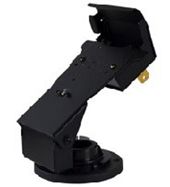 Havis 367-3047-GP Low Contour Stand, 8-90 DEG, Center Hole Swivel, with Rear Locking Plate