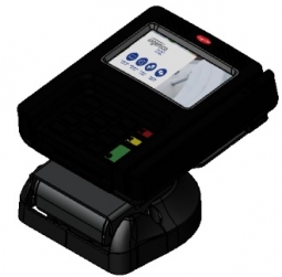 Havis 367-3288-SS-A Low Contour Stand 8 Degree - 90 Degree, Center Hole Swivel, with Cover