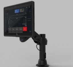 Havis 367-5267 Adjustable Height, Single Pivot, 75MM / 100MM VESA with Engage Go