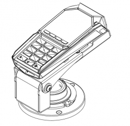 Havis 367-5313 Low Contour 8-90DEG, CH Swivel, Locking, Anti-Skimming, LANE 3000