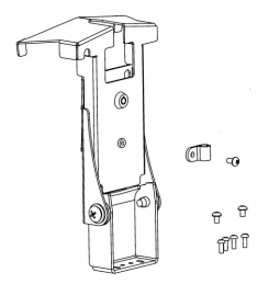 Havis 367-5474-1-DB Conversion Kit, Low Contour Stand 8-90, Havis Swivel Base, Locking, Anti Skim