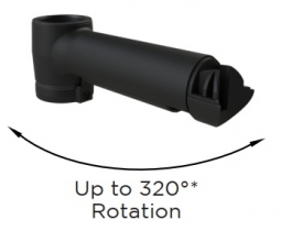 Havis MM-10-202 Collar Arm, use with Existing 45mm Diameter Poles, Rotates up to 320 degrees