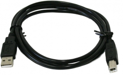 System Epson 243-006-BK USB 2.0 Cable, 6FT, Black, Type A to B