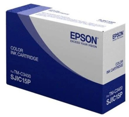 Epson C33S020464 3-Color Ink Cartridge (SJIC15P) for C3400, Single