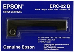 Epson ERC-22B 10-Pack, Black Ribbon, for M-160/180/190