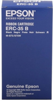 Epson ERC-35B Single, Black Ink Cartridge, for M875