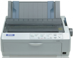 Epson C11CF39201 LQ-590II - Impact Dot Matrix Form Printer, 7-part Forms Printing, 24-Pin
