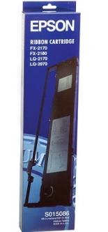 Epson S015086 Black Ribbon, for LQ-2070/2170 and FX-2170