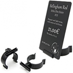 Evolis AC000020 Bottle Neck Tag Holder - 1 Set of 10 Units