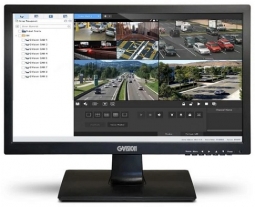 GVIsion C19BD-A6-4000 19" CCTV Monitor, Desktop, VGA + HDMI + BNC In/Out(CVBS) + Stereo Audio In