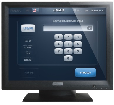 15" GVision P15BX-AB-459G Desktop Touch Screen