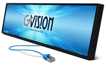 GVision POE37KE 37 Inch Ultra Wide POE Monitor