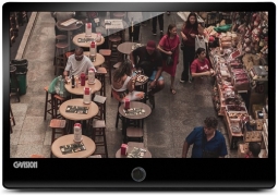 GVision PVM24ZD-OC3-4 23.8" PVM Public View Monitor with PoE, Non Touch