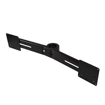 Havis 367-2008-75 Dual Monitor Mount, Side-By-Side, Rotating Pole Mount Bracket