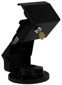 Havis 367-3046-DB Locking Low Contour Stand for Verifone MX915, Anti-Skimming, Data Port Blocking
