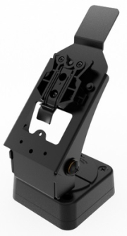 Havis 367-4567 Square Base Metal Stand with EMV Card Clearance for Ingenico Lane 3000, & 7000