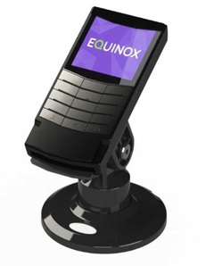 Havis 367-4979 Sleek, Best-in-Class Low Profile Payment Terminal Stand for Equinox Luxe 6000M