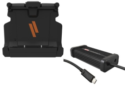 Havis DS-GTC-1506-3 Cradle for Getac ZX80 and Triple Pass-Thru Antenna Connections & DC-DC Power