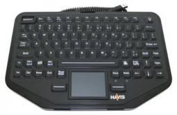 Havis KB-108 Havis Rugged Keyboard with Integrated Touch Pad and Emergency Key