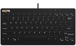 Havis KB-3006 Healthcare Medical Compact Keyboard - Black