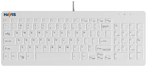 Havis KB-3009 Medical Healthcare Keyboard