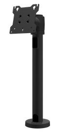 Havis MM-10-850 18" Welded Pole, for 1 Monitor weighing up to 15 lbs. each