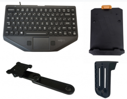 Havis PKG-KBM-1001 Premium Package Rugged Keyboard with Mount (Includes Emergency Key)