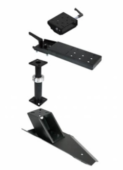 Havis PKG-PSM-145 Standard Pedestal Mount Package, 2011-2023 Dodge Durango and Jeep Grand Cherokee