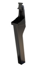 Havis SC-1000-PB Pedestal Self-Checkout - Bolt Mounted