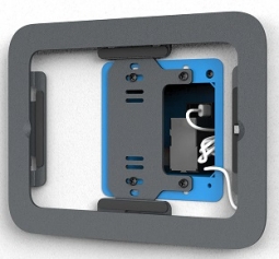 Heckler H653-BG Wall Mount MX for iPad mini 6th Gen with POE+ to USB-C Power and Data