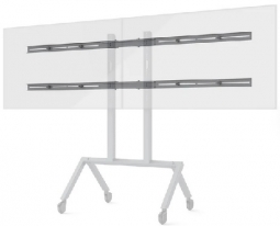 Heckler H701-BG Dual Display Kit for Heckler AV Cart , Black Gray