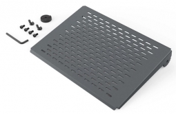 Heckler H709-BG Control Shelf for Heckler AV Cart, Black Gray