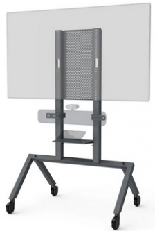 Heckler H720-BG AV Cart for for Google Meet Series One Room Kits