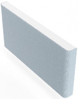 Heckler H735-BG-BL AV Credenza 4U - Black Grey Body with Blue Fabric