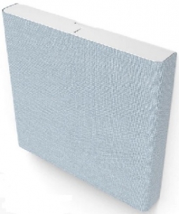 Heckler H892-BL AV Credenza Mini, Black Grey with Blue Fabric