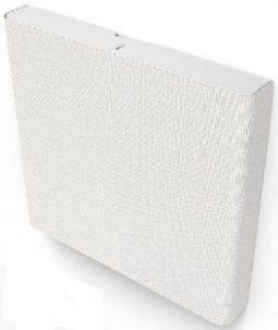 Heckler H892-BG-OW AV Credenza Mini, Black Grey with Off White Fabric