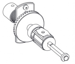 Honeywell 1-PX6654-000 Option Kit 1 PX6 (Ribbon Unwind and Rewind Units with Ribbon End Sensor)