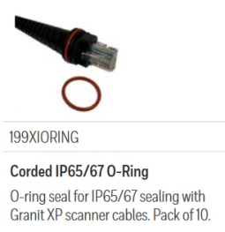 Honeywell 199XIORING O-ring Seal for IP67 Sealing with Granit XR Scanner Cables. Pack of 10